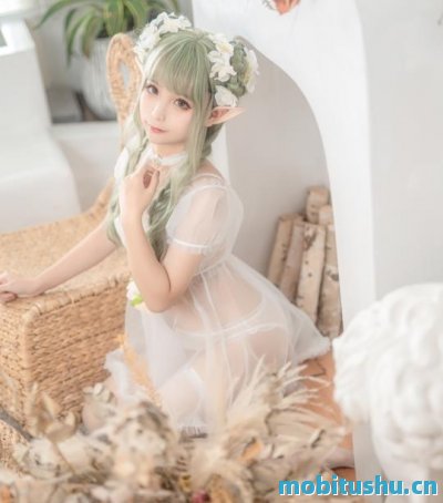 蠢沫沫 NO.115 《尖耳国度》绿精灵 写真