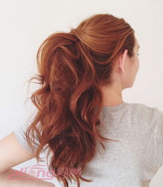 后面头发如何打薄?如何把后面头发简单扎起来