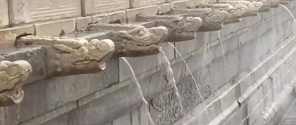 故宫现九龙吐水?故宫九龙吐水介绍